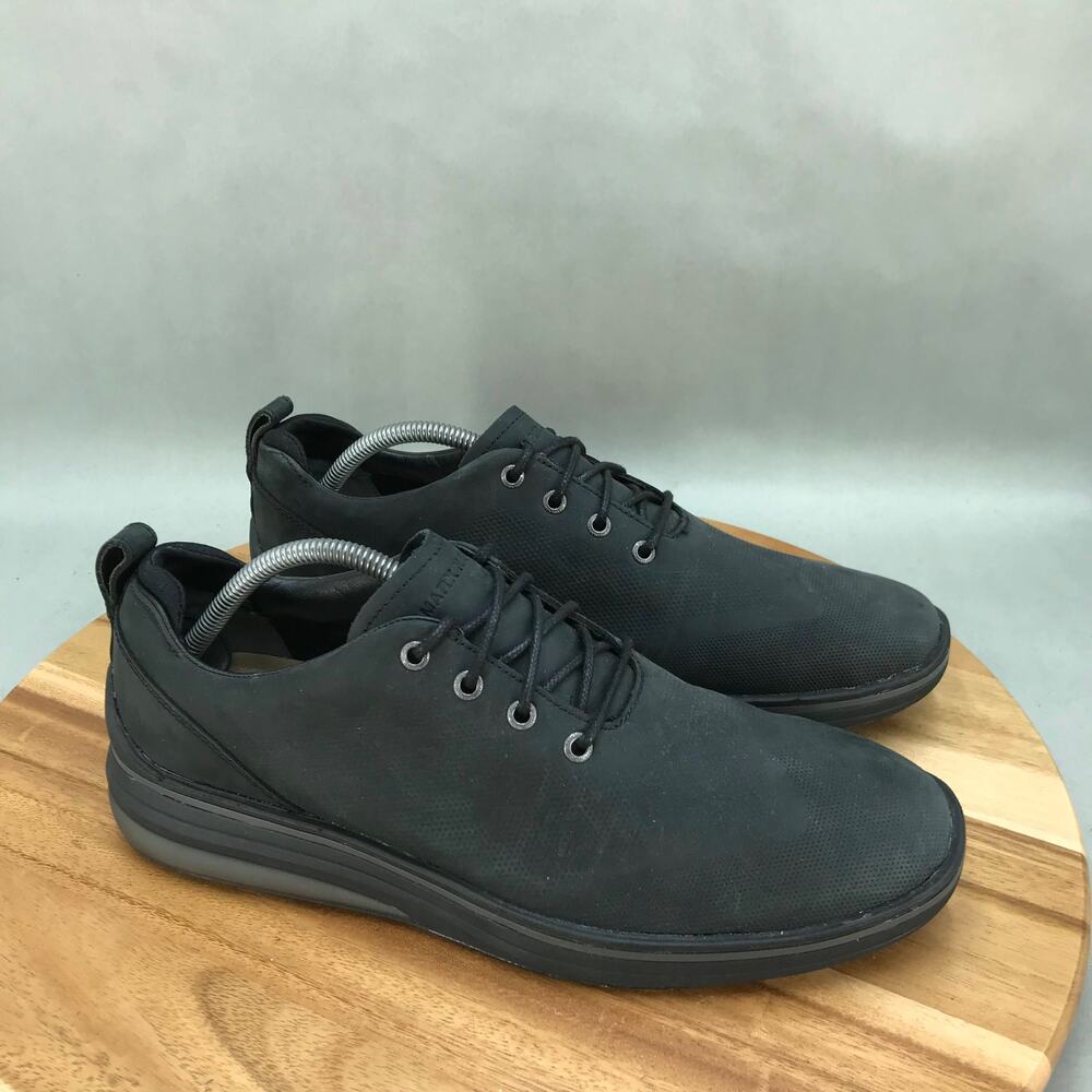 Skechers‎ Mark Nason Cell Hollis Sneakers Mens 10.5 Black Leather Lace Up Shoes